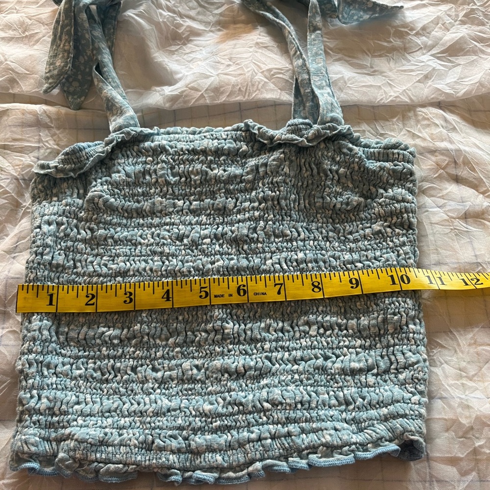 Abercrombie & Fitch Juniors Tube Top w/Shoulder Ties - Picture 4 of 6